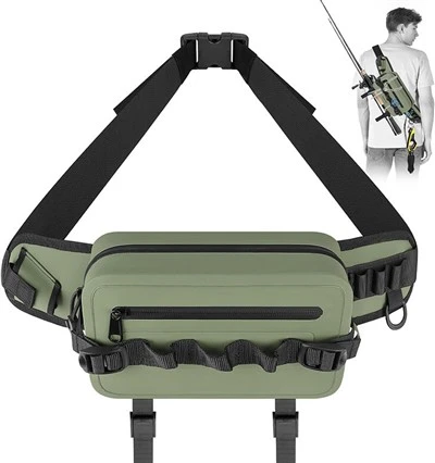 Προσαρμόσιμη αδιάβροχη τσάντα μέσης TPU Fishing Fanny Pack
